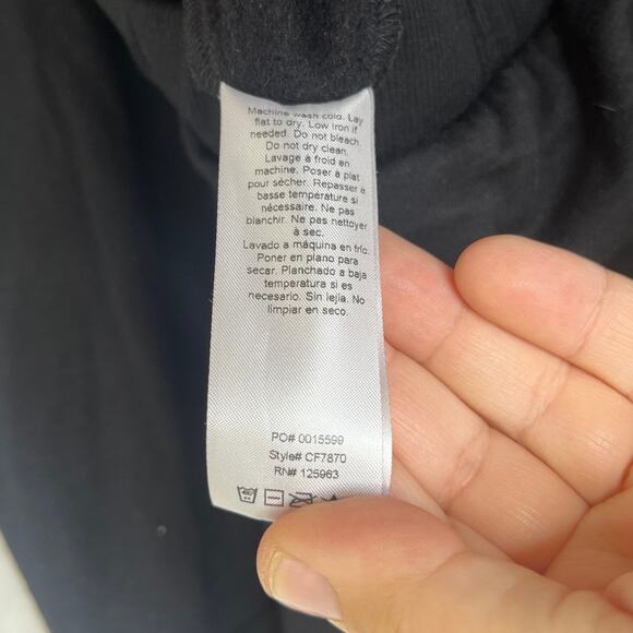 Beyond Yoga Cross Your Heart Wrap Hoodie Black sz L Activewear Pilates Lounge - Picture 6 of 6